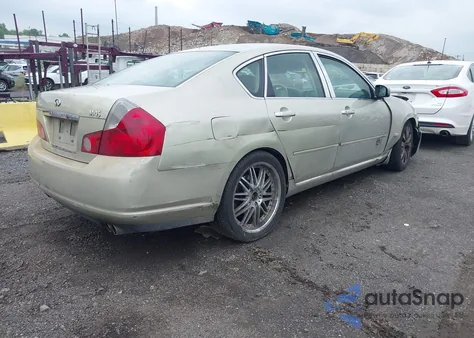 2006 Infiniti M45 Sport z USA, uszkodzony, nr VIN JNKBY01E06M207564
